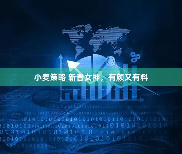 小麦策略 新晋女神，有颜又有料